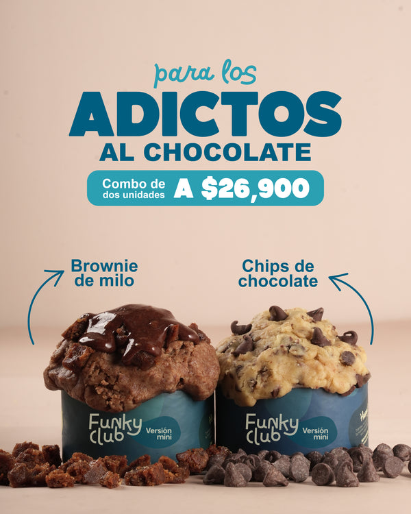 Para los Adictos al Chocolate (Brownie de Milo + Chips de Chocolate)